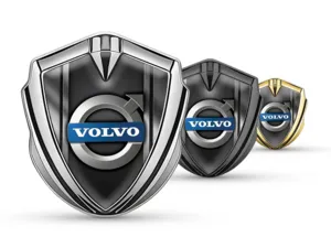 Volvo Emblème Métal Insigne Pro Style Acier Inox
